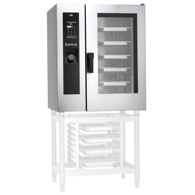 GIORIK - Four mixte électrique interface OneTouch 10 niveaux GN 1/1 vapeur injection avec système de lavage