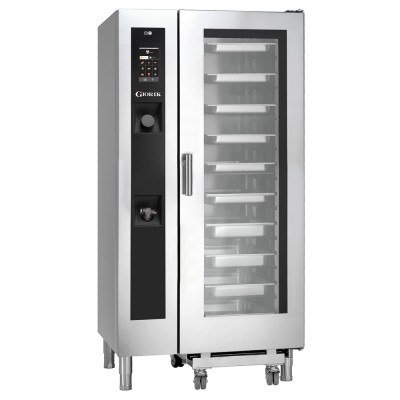 GIORIK - Four mixte électrique interface OneTouch 20 niveaux GN1/1 vapeur injection avec système de lavage