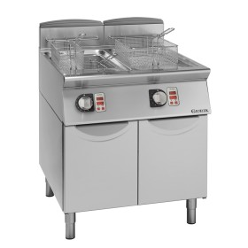 GIORIK - Friteuse électrique commandes électroniques 2x17 L