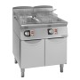 GIORIK - Friteuse gaz brûleurs internes commandes électroniques 2x13 L