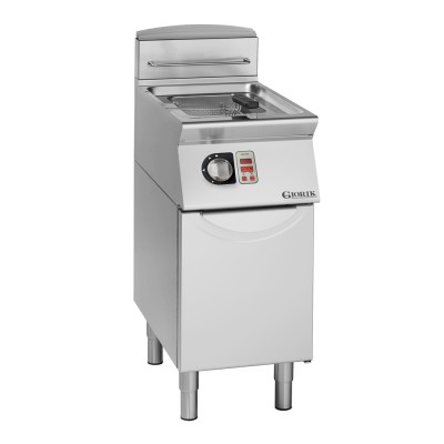 GIORIK - Friteuse gaz brûleurs externes commandes électroniques 13 L