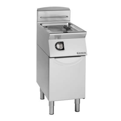 GIORIK - Friteuse gaz brûleurs externes commandes électromécaniques 17 L