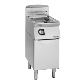 GIORIK - Friteuse gaz brûleurs externes commandes électromécaniques 21 L