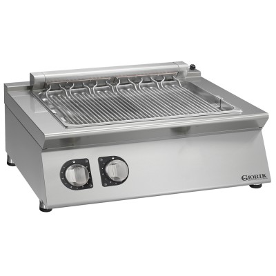 GIORIK - Grill vapeur électrique 2 grilles 80x90x25
