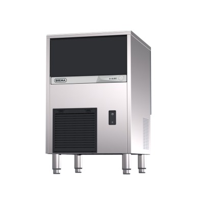 BREMA - Machine à glaçons pleins cubiques 42 kg/24h réserve 16 kg pompe de vidange condenseur air
