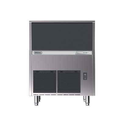 BREMA - Machine à glaçons pleins 71 kg/24h réserve 40kg condenseur air pompe de vidange