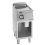 GIORIK - Plancha électrique acier chromé surface de cuisson simple lisse 40x90x90