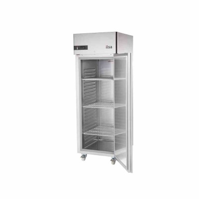 ILSA - Armoire réfrigérée négative -20/-10 °C 1 porte vitrée 700 L avec glissières embouties