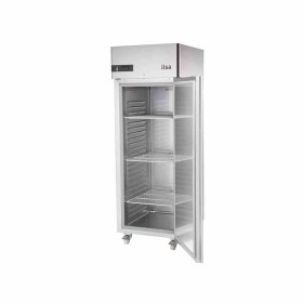 ILSA - Armoire réfrigérée positive 0/+10 °C 1 porte vitrée 700 L avec glissières emouties