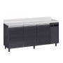 FURNOTEL - Arrière-bar skinplate groupe logé H. 1000 mm 3 portes 400 litres