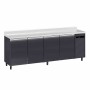 FURNOTEL - Arrière-bar skinplate groupe logé H. 1000 mm 4 portes 540 litres