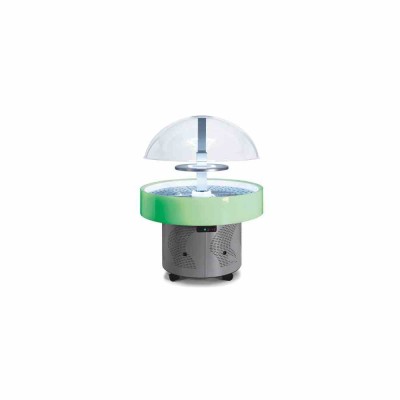 FURNOTEL - Buffet réfrigéré central rond ISOLA température +3°C +10°C 10 bacs plastique