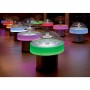 FURNOTEL - Buffet réfrigéré central rond équipé de 4 plaques inox perforées