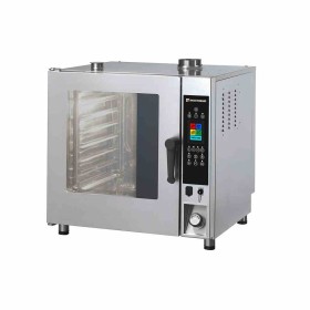 INOXTREND - Four gaz mixte à injection directe commandes programmables écran tactile 7 niveaux GN 1/1