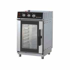 INOXTREND - Four mixte à injection 7 niveaux GN 1/1 commandes électromécaniques XT SIMPLY