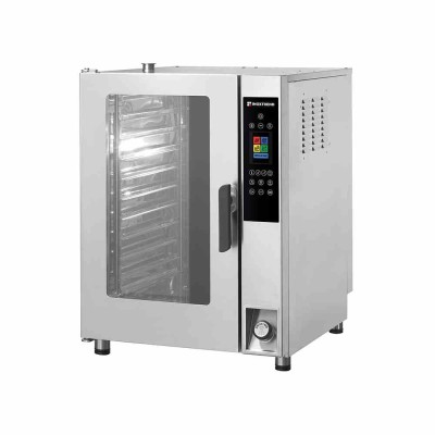 INOXTREND - Four mixte à injection directe commandes électroniques programmables écran tactile 10x GN 1/1