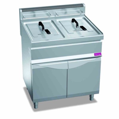 FURNOTEL - Friteuse gaz sur coffre 2 x 15 litres