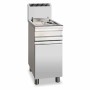 FURNOTEL - Friteuse gaz sur coffre 1 bac 14 litres