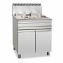 FURNOTEL - Friteuse gaz sur coffre 2 bacs 14 litres