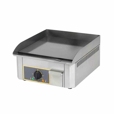 FURNOTEL - Plaque à snacker électrique lisse en inox 1 zone