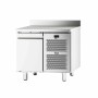 ILSA - Table réfrigérée pâtissière négative -20/-10°C avec dosseret 1 porte avec groupe P. 800 130 L