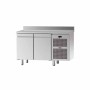 ILSA - Table réfrigérée pâtissière négative -20/-10°C avec dosseret 2 portes avec groupe P. 800 293 L