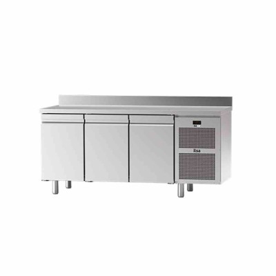 ILSA - Table réfrigérée pâtissière positive -2/+8°C avec dosseret 3 portes avec groupe P. 800 457 L