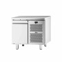 ILSA - Table réfrigérée pâtissière négative -20/-10°C sans dosseret 1 porte avec groupe P. 800 130 L