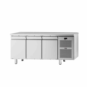 ILSA - Table réfrigérée pâtissière positive -2/+8°C sans dosseret 3 portes avec groupe P. 800 457 L