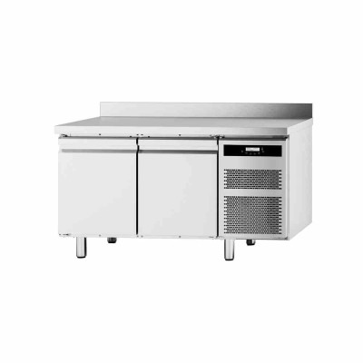 ILSA - Table réfrigérée à chocolat positive +4/+18°C avec dosseret 2 portes 293 L