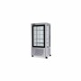 FURNOTEL - Vitrine réfrigérée négative 4 faces vitrées 540 litres fixe/grilles chromées 1 porte