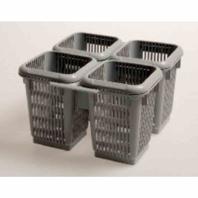 ELETTROBAR - Godet couverts 4 compartiments 217 x 217 x 134 mm