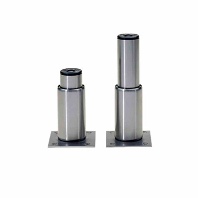 FURNOTEL - Kit 4 pieds inox hauteur 90 mm