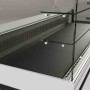 DIAMOND - Fin de série - Comptoir vitrine réfrigéré ventilé EN & GN vitre basse L. 2538 mm noir