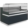 DIAMOND - Fin de série - Comptoir vitrine réfrigéré ventilé EN & GN vitre basse L. 2538 mm noir