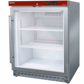 DIAMOND - Fin de série - Armoire positive ventilée inox 150 L, 1 porte vitrée