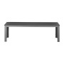 BOLERO - Bancs à lattes Valletta gris (lot de 2)