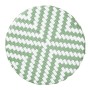 BOLERO - Tabourets de bar en rotin PE style parisien vert clair (lot de 2)