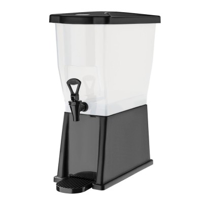 OLYMPIA - Distributeur de boissons en polypropylène noir 12L