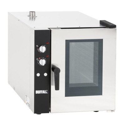 BUFFALO - Four à convection avec humidificateur 5x GN 1/1 triphasé