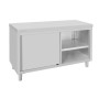 VOGUE - Meuble de rangement en acier inoxydable 900x1500x600mm