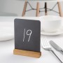 OLYMPIA - Mini ardoises de table élégantes 100(H) x 80(L)mm (lot de 4)