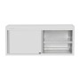 VOGUE - Armoire murale en acier inoxydable 650x1500x400mm