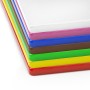 HYGIPLAS - Ensemble de 7 grandes planches à découper basse densité 10mm