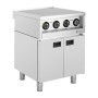 BUFFALO - Plaque induction 4 zones sur meuble Série 600 2x 3kW
