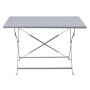BOLERO - Table de terrasse pliable grise 1100 x 700mm