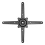BOLERO - Pied de table en fonte noir 720x600mm