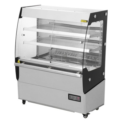 BUFFALO - Vitrine chauffante 200L