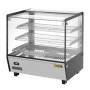 BUFFALO - Vitrine chauffante de comptoir carrée 120L
