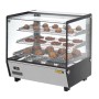 BUFFALO - Vitrine chauffante de comptoir carrée 120L